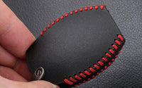 Leather Car Styling Key Cover Case For Mercedes Benz W211 W203 W204 W210 AMG Class