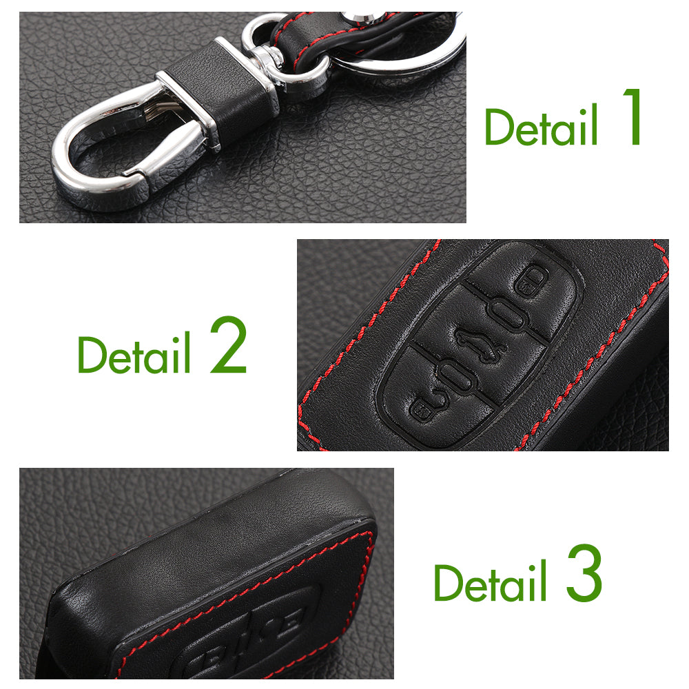 Fit For Peugeot 308 408 RCZ Accessories Key Holder Bag Fob Case Pack Shell  Cover